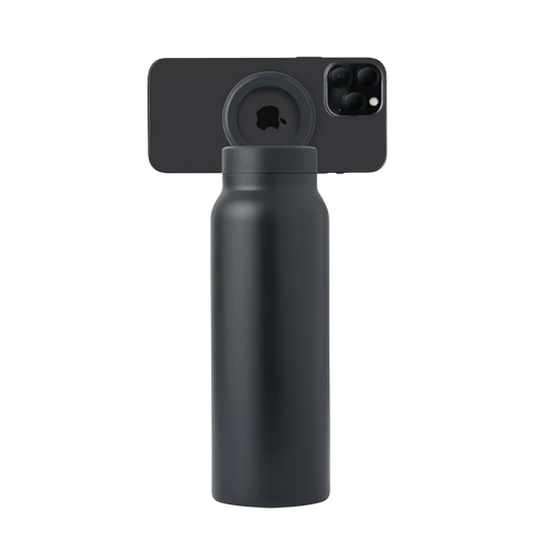 HYDRALL Water Bottle with Magnetic Phone Holder