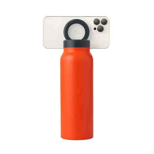 HYDRALL Water Bottle with Magnetic Phone Holder